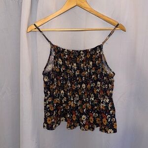 Floral tank top